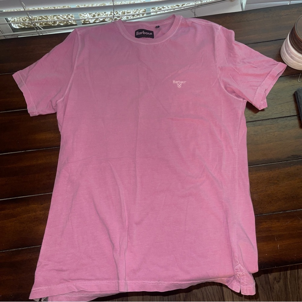 Men’s Barbour cotton Tee Medium